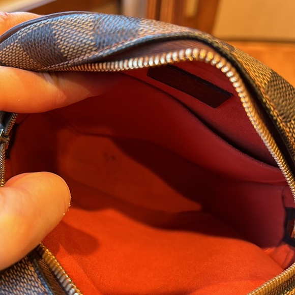 Louis Vuitton Ipanema PM Damier Ebene Crossbody Shoulder Bag Unisex - Picture 10 of 13